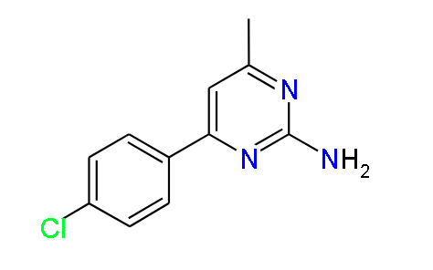4-(4-Chlorophenyl)-6-methylpyrimidin-2-amine, 97%