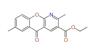Ethyl 2,7-dimethyl-5-oxo-5H-chromeno[2,3-b]pyridine-3-carboxylate