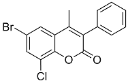 6-Bromo-8-chloro-4-methyl-3-phenylcoumarin