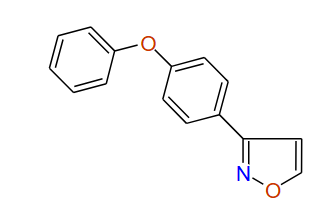 3-(4-Phenoxyphenyl)isoxazole, 97%