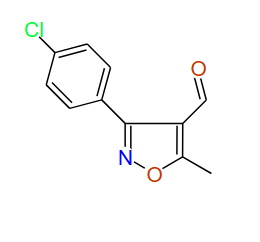 3-(4-Chlorophenyl)-5-methylisoxazole-4-carbaldehyde, 97%