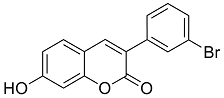 3(3’-Bromophenyl)-7-hydroxycoumarin