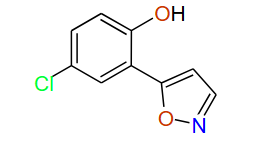 4-Chloro-2-(isoxazol-5-yl)phenol, 97%