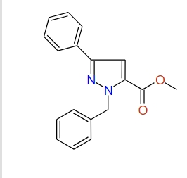 Methyl 1-benzyl-3-phenyl-1H-pyrazole-5-carboxylate, 97%