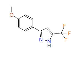 5-(Trifluoromethyl)-3-(4-methoxyphenyl)-1H-pyrazole