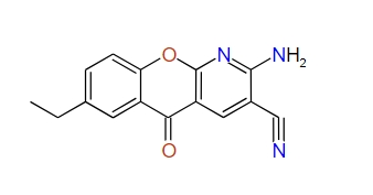2-Amino-7-ethyl-5-oxo-5H-chromeno[2,3-b]pyridine-3-carbonitrile
