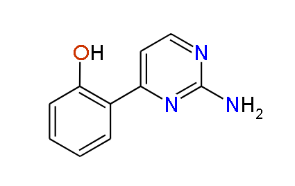 2-(2-Aminopyrimidin-4-yl)phenol, 97%