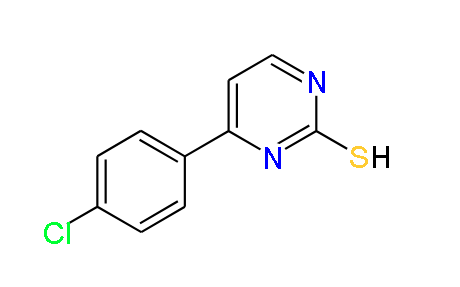 4-(4-Chlorophenyl)pyrimidine-2-thiol, 97%