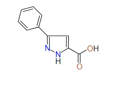 3-Phenyl-1H-pyrazole-5-carboxylic acid, 97%