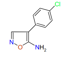 4-(4-Chlorophenyl)isoxazol-5-amine, 97%