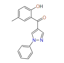 (2-Hydroxy-5-methylphenyl)(1-phenyl-1H-pyrazol-4-yl)methanone, 97%