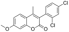 3(2’,4’-Dichlorophenyl)-7-methoxy-4-methylcoumarin