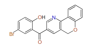 5H-[1]Benzopyrano[4,3-b]pyridin-3-yl(5-bromo-2-hydroxyphenyl)methanone