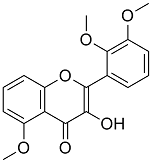 3-Hydroxy-5,2',3'-trimethoxy flavone