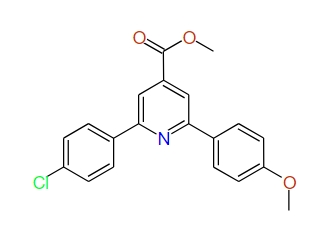 Methyl 2-(4-chlorophenyl)-6-(4-methoxyphenyl)pyridine-4-carboxylate