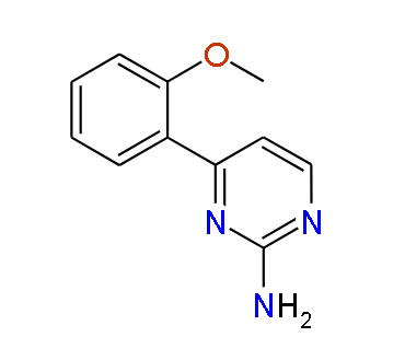 4-(2-Methoxyphenyl)pyrimidin-2-amine, 97%