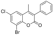 8-Bromo-6-chloro-4-methyl-3-phenylcoumarin