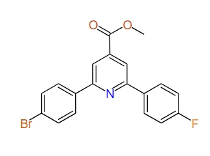 Methyl 2-(4-Bromophenyl)-6-(4-fluorophenyl)pyridine-4-carboxylate