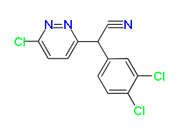 2-(3,4-Dichlorophenyl)-2-(6-chloropyridazin-3-yl)acetonitrile