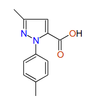 3-Methyl-1-p-tolyl-1H-pyrazole-5-carboxylic acid, 97%