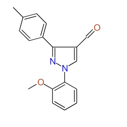 1-(2-Methoxyphenyl)-3-p-tolyl-1H-pyrazole-4-carbaldehyde