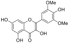 3',5'-Dimethoxy-3,5,7,4'-tetrahydroxyflavone (Syringetin)