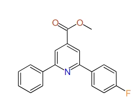 Methyl 2-(4-fluorophenyl)-6-phenylpyridine-4-carboxylate