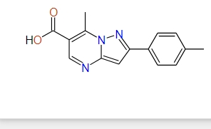 7-​methyl-​2-​(4-​methylphenyl)​-Pyrazolo[1,​5-​a]​pyrimidine-​6-​carboxylic acid, 96%