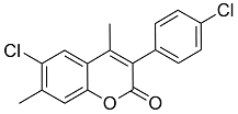 6-Chloro-3(4’-chlorophenyl)-4,7-dimethylcoumarin