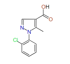 1-(2-Chlorophenyl)-5-methyl-1H-pyrazole-4-carboxylic acid, 97%