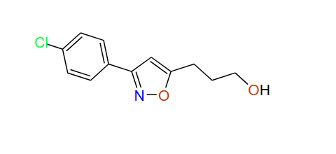 3-(3-(4-Chlorophenyl)isoxazol-5-yl)propan-1-ol, 97%