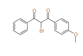 2-Bromo-1-(4-methoxyphenyl)-3-phenylpropane-1,3-dione, 97%
