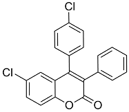 6-Chloro-4(4’-chlorophenyl)-3-phenylcoumarin