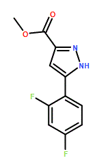 Methyl-3-(2,4-Difluorophenyl)-1H-pyrazole-5-carboxylate