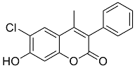 6-Chloro-7-hydroxy-4-methyl-3-phenylcoumarin