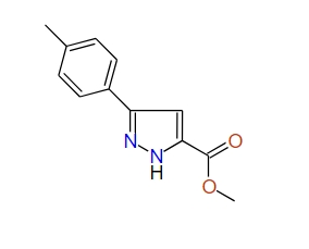 Methyl 3-p-tolyl-1H-pyrazole-5-carboxylate, 97%