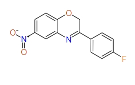 3-(4-Fluorophenyl)-6-nitro-2H-benzo[b][1,4]oxazine, 97%
