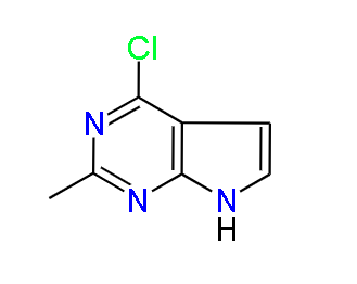 4-Chloro-2-methyl-7H-pyrrolo[2,3-d]pyrimidine, 98%