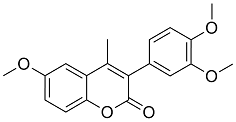 3(3’,4’-Dimethoxyphenyl)-6-methoxy-4-methylcoumarin