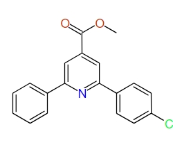 Methyl 2-(4-chlorophenyl)-6-phenylpyridine-4-carboxylate