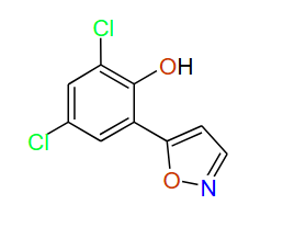 4,6-Dichloro-2-(5-isoxazolyl)phenol, 97%