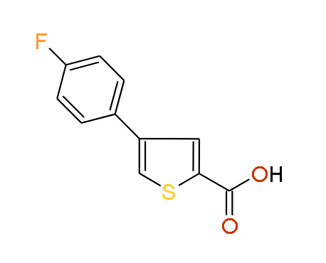 4-(4-Fluorophenyl)thiophene-2-carboxylic acid, 97%