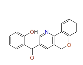 (2-Hydroxyphenyl)(9-methyl-5H-[1]benzopyrano[4,3-b]pyridin-3-yl)methanone