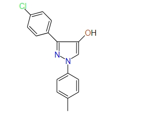 3-(4-Chlorophenyl)-1-p-tolyl-1H-pyrazol-4-ol, 97%