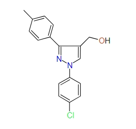 (1-(4-Chlorophenyl)-3-p-tolyl-1H-pyrazol-4-yl)methanol, 97%