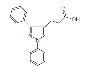 3-(1,3-Diphenyl-1H-pyrazol-4-yl)propanoic acid