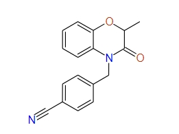 4-((2,3-Dihydro-2-methyl-3-oxobenzo[b][1,4]oxazin-4-yl)methyl)benzonitrile, 97%