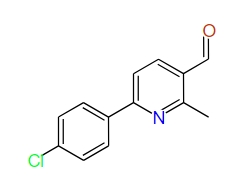6-(4-Chlorophenyl)-2-methylpyridine-3-carboxaldehyde