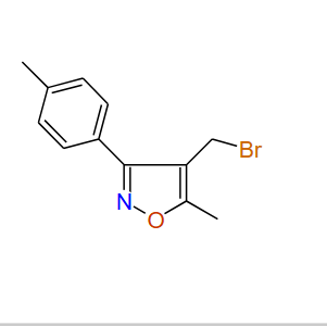 4-(bromomethyl)-5-methyl-3-p-tolylisoxazole, 96%