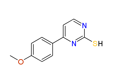 4-(4-Methoxyphenyl)pyrimidine-2-thiol, 97%
